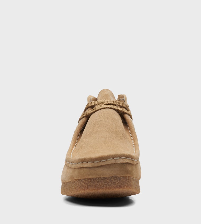 clarks Shacre Boot Dark Sand Suede - Image 3